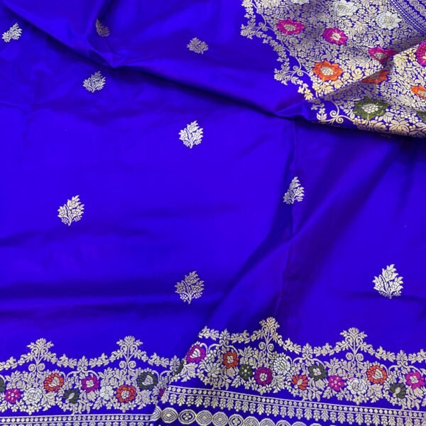 Pure Banaras katan silk handloom saree