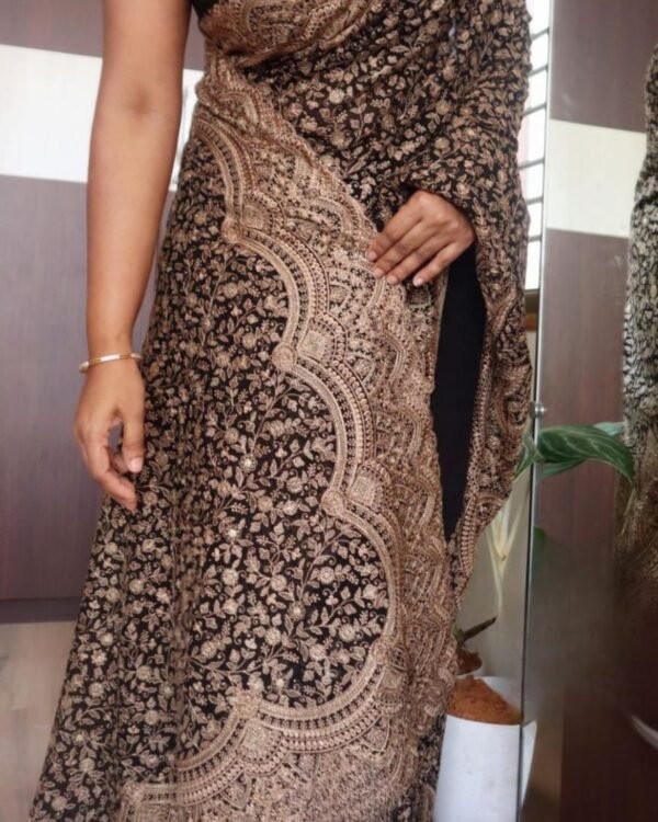 Pure georgette sarees