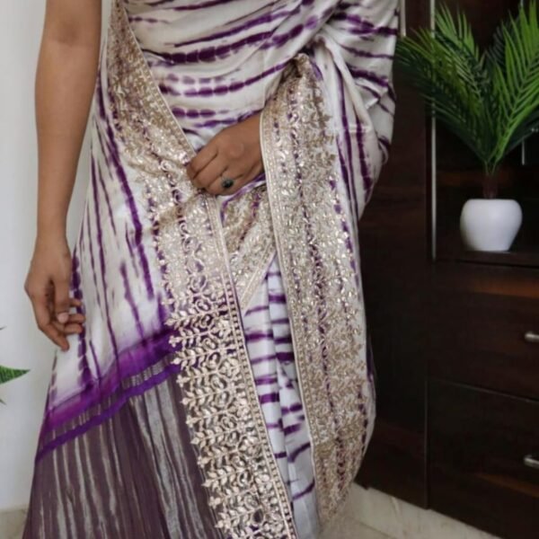Pure Gajji silk saree