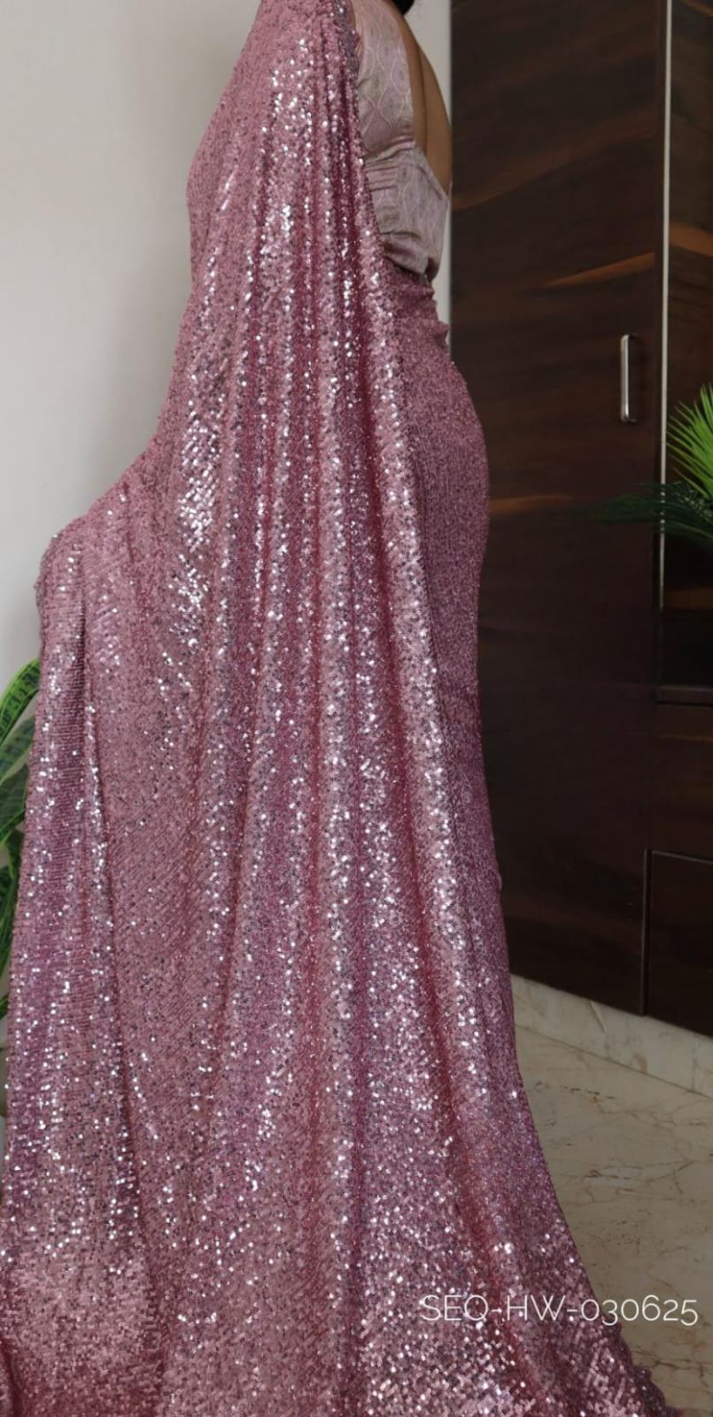 Heavy sequence embroidery in handwork scalloped pearl borders 3 Heavy sequence embroidery in handwork scalloped pearl borders - Image 3