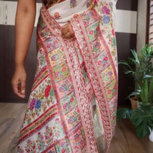 Pure munga silk saree