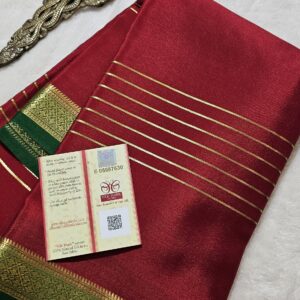 Mysore Pure Silk Saree