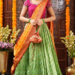 2-In-1 Lehenga Set in green
