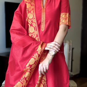 Pure Banaras silk kurti