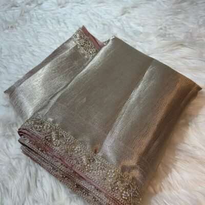 Banarasi kanjivaram tissue soft silk saree