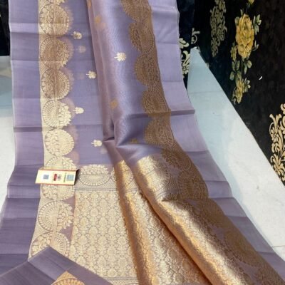 Banarasi cora organza dybl soft silk saree