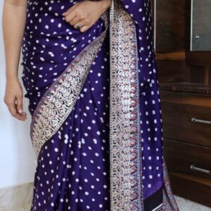 Pure gajji silk saree