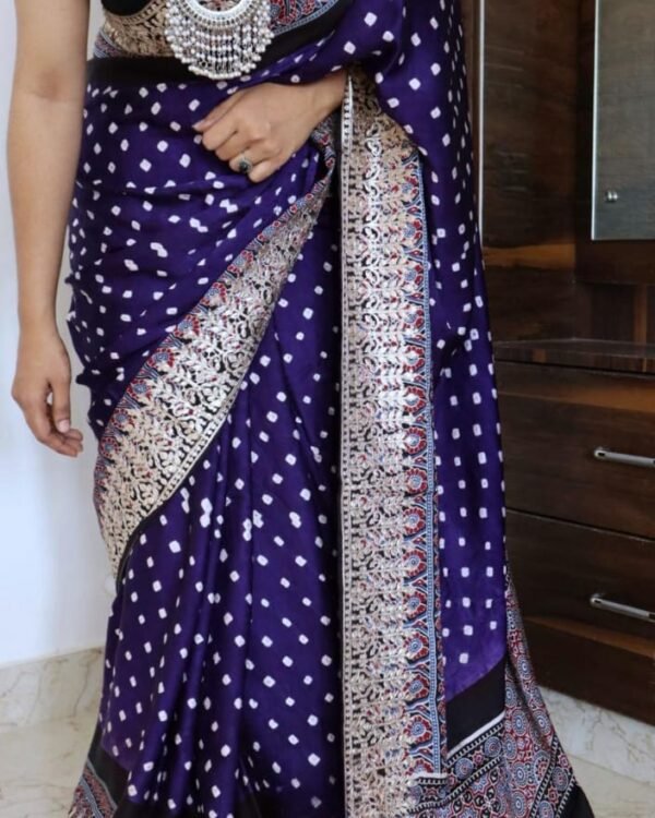 Pure gajji silk saree