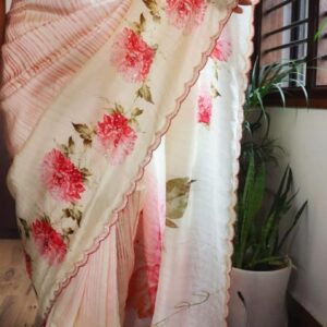 Pure tussar silk sarees