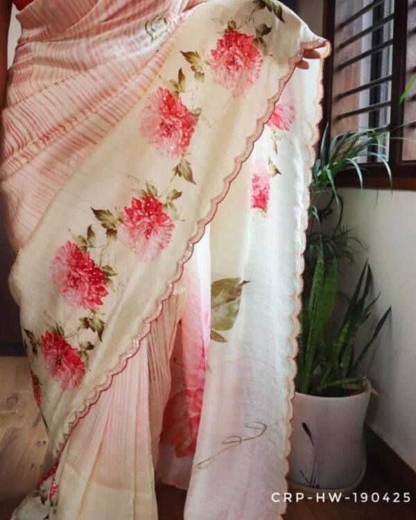Pure tussar silk sarees