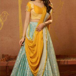 Aadhya Lehenga Set in Yellow