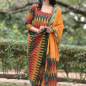 Pure Handloom ikkat pochampally