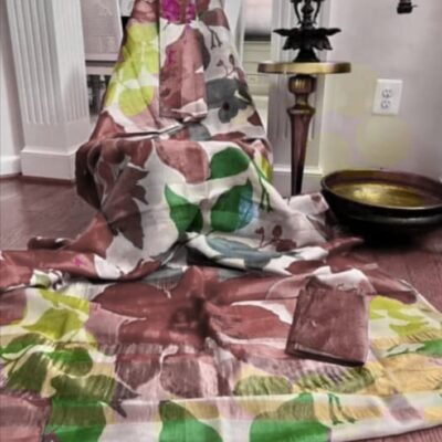 Pure handloom tussar saree