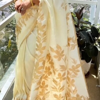 Exclusive Bishnupuri Handloom pure silk hand wax batik