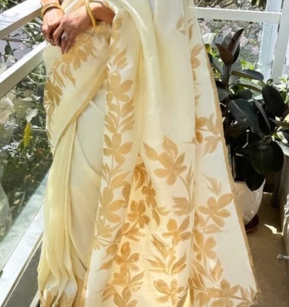 Exclusive Bishnupuri Handloom pure silk hand wax batik