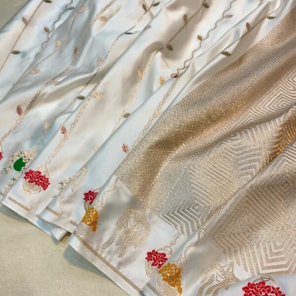 Mashru silk saree