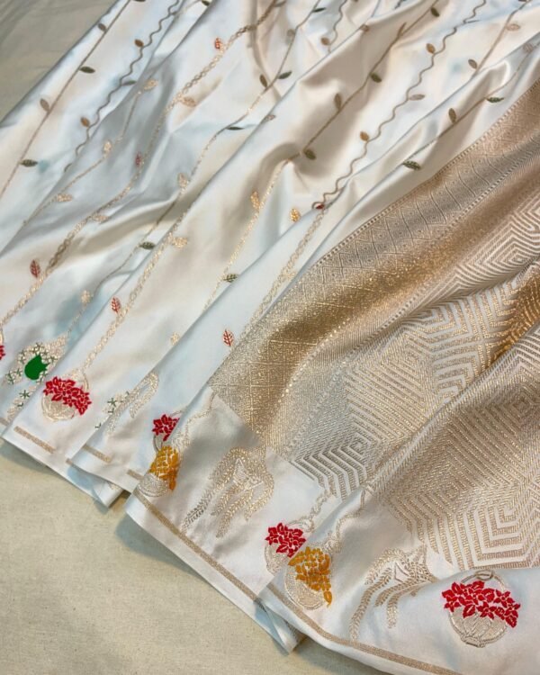 Mashru silk saree