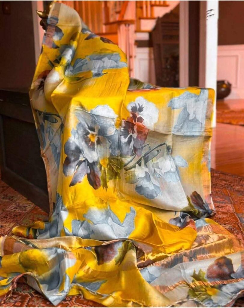 No.1 Raw Elegance of Tussar Pure Silk Sarees