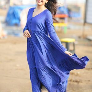 Leher Kurta Set (Dress) in Blue