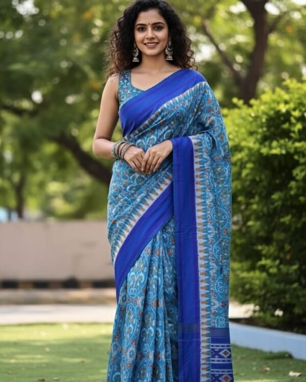 Perfect Ikkat pattu sarees