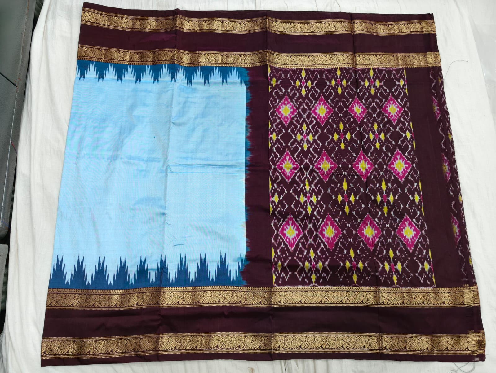 Best Ikkat Silk Sarees 2 Best Ikkat Silk Sarees - Image 2