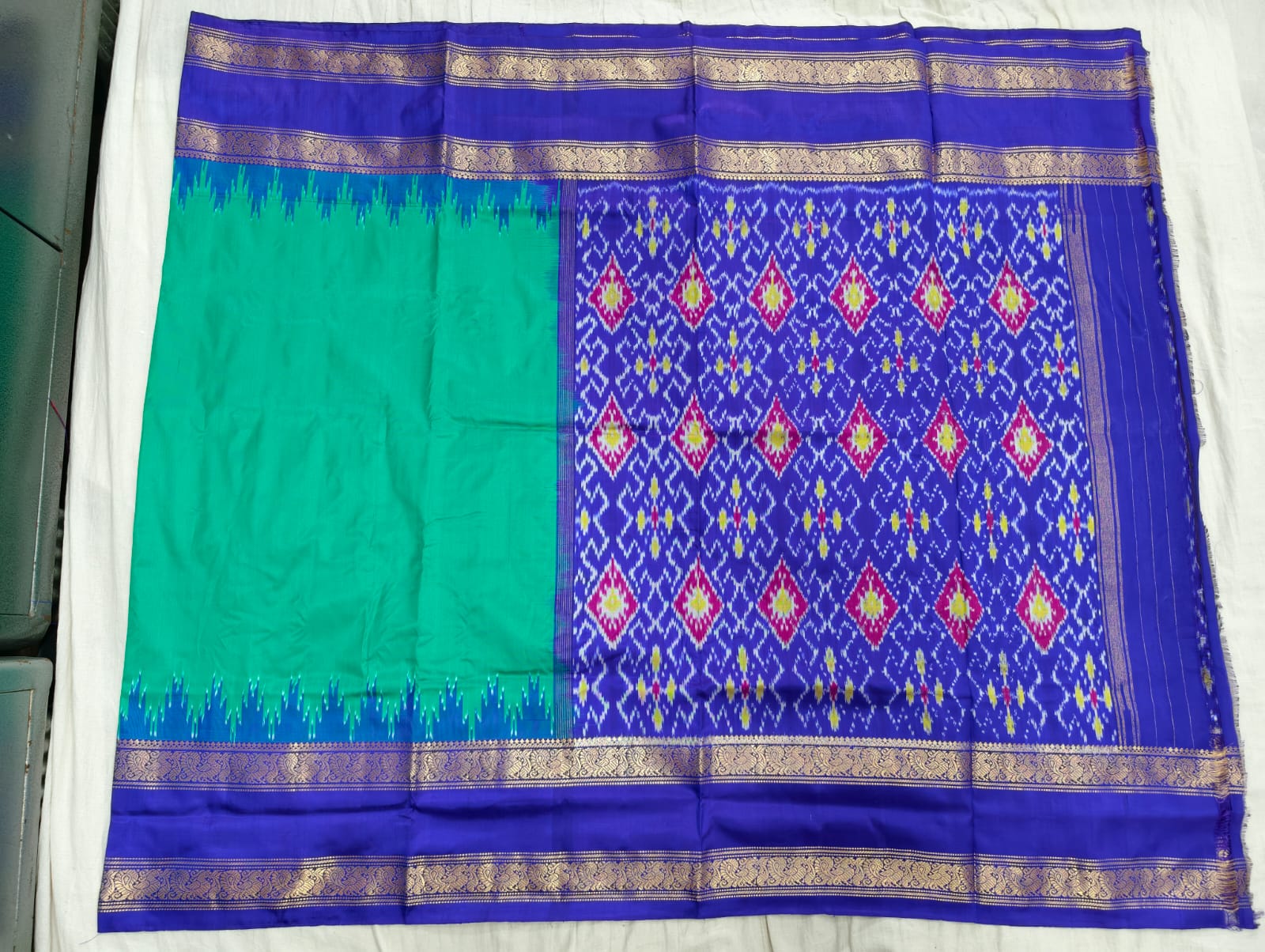Best Ikkat Silk Sarees 3 Best Ikkat Silk Sarees - Image 3