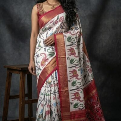 Best Ikkat silk sarees