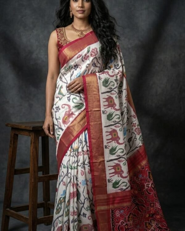 Best Ikkat silk sarees