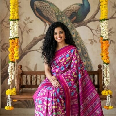 Exclusive Ikkat silk sarees