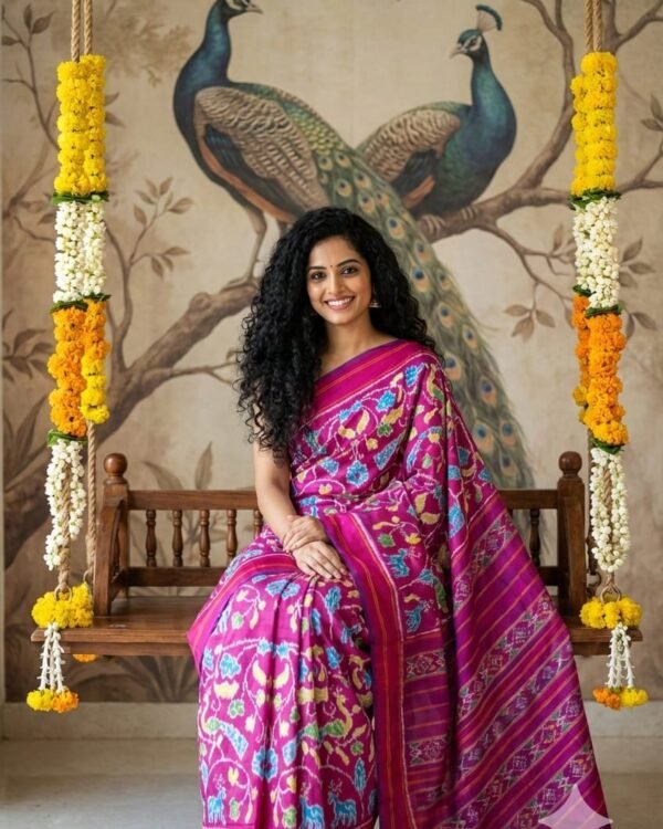 Exclusive Ikkat silk sarees