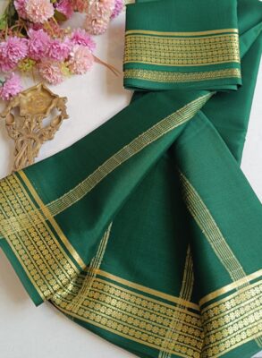 Exclusive pure crepe mysore silk sarees