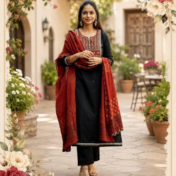 New Handloom cotton kurta set