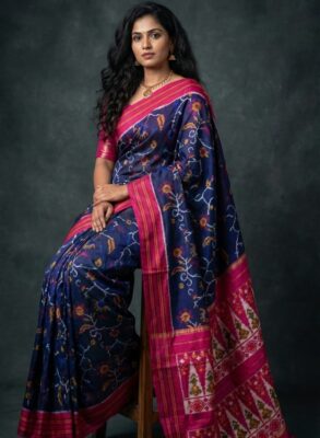 New Pochampally ikkat silk sarees