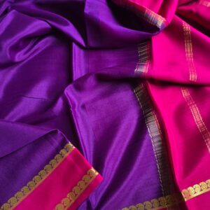 New Pure crepe Mysore silk sarees