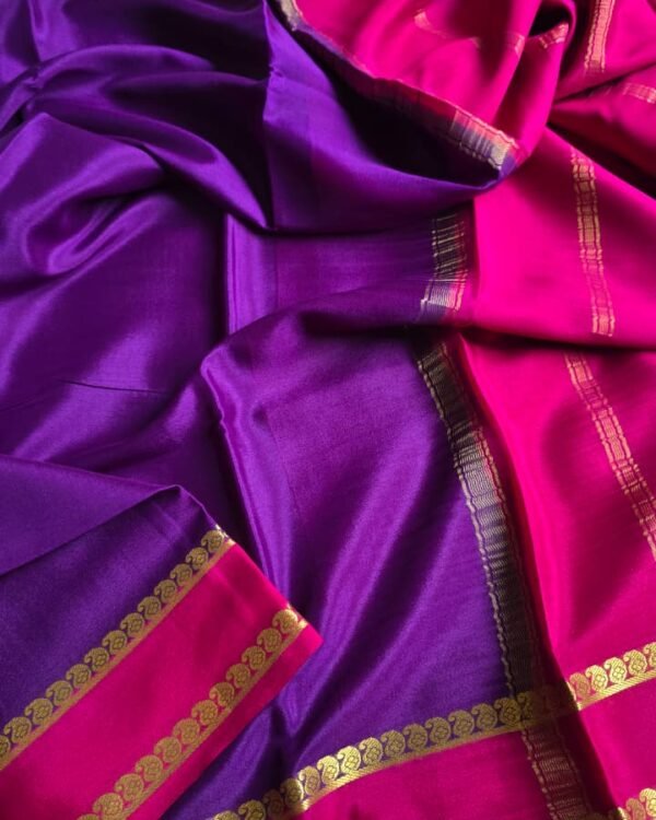 New Pure crepe Mysore silk sarees