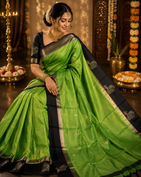 New Pure silk Handloom saree