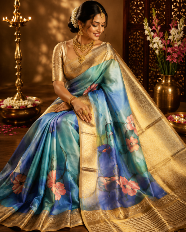 Pure Kanchipuram silk saree
