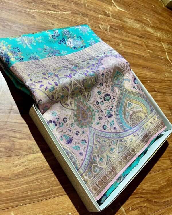 Pure kanchipattu resham warp