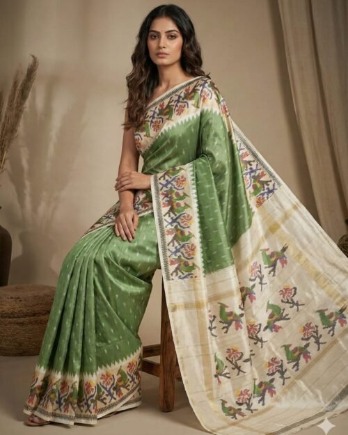 Special Ikkat Pure Silk