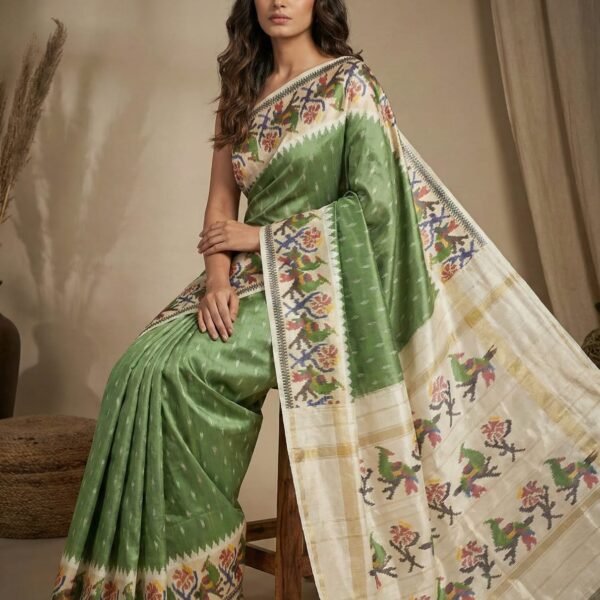 Special Ikkat Pure Silk