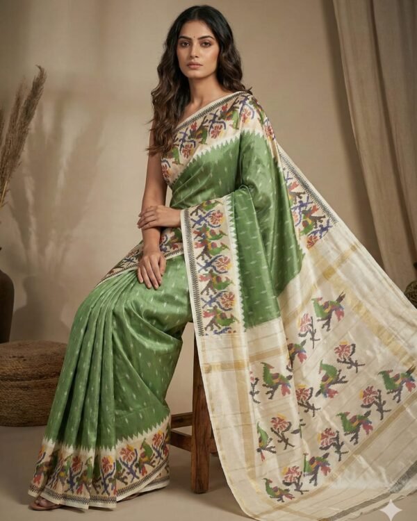 Special Ikkat Pure Silk
