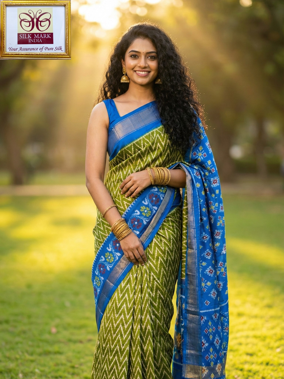 Exclusive ikkat pattu saree 2 Exclusive ikkat pattu saree