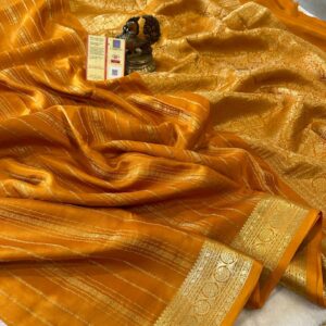 New Pure crepe Mysore silk sarees