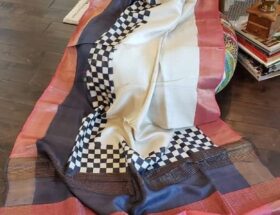 Exclusive No.1 Raw Elegance of Tussar Pure Silk Sarees