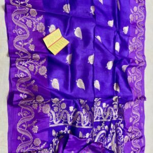 New Raw Mangoo Silk Saree