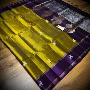 New Pure Kanchipuram silk Gold Jarie weaving Butta