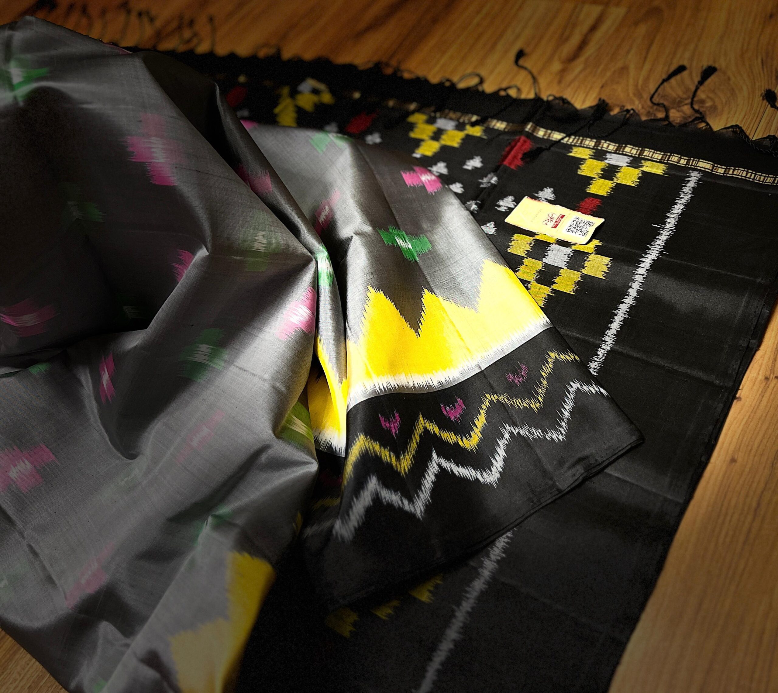 Special Pure Ikkath silk Handloom 6 Special Pure Ikkath silk Handloom - Image 6