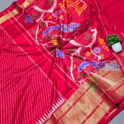 Exclusive Ikkat Silk Sarees