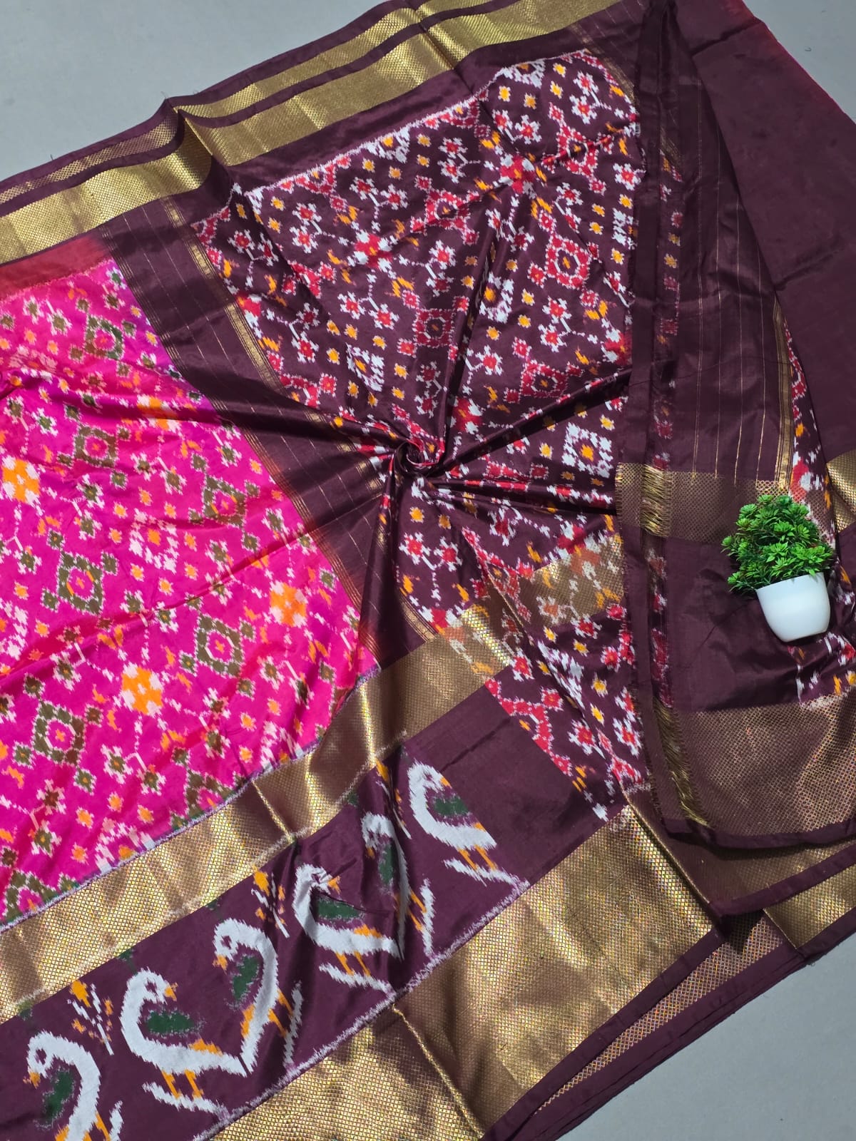 Exclusive Ikkat Silk Sarees 2 Exclusive Ikkat Silk Sarees - Image 2