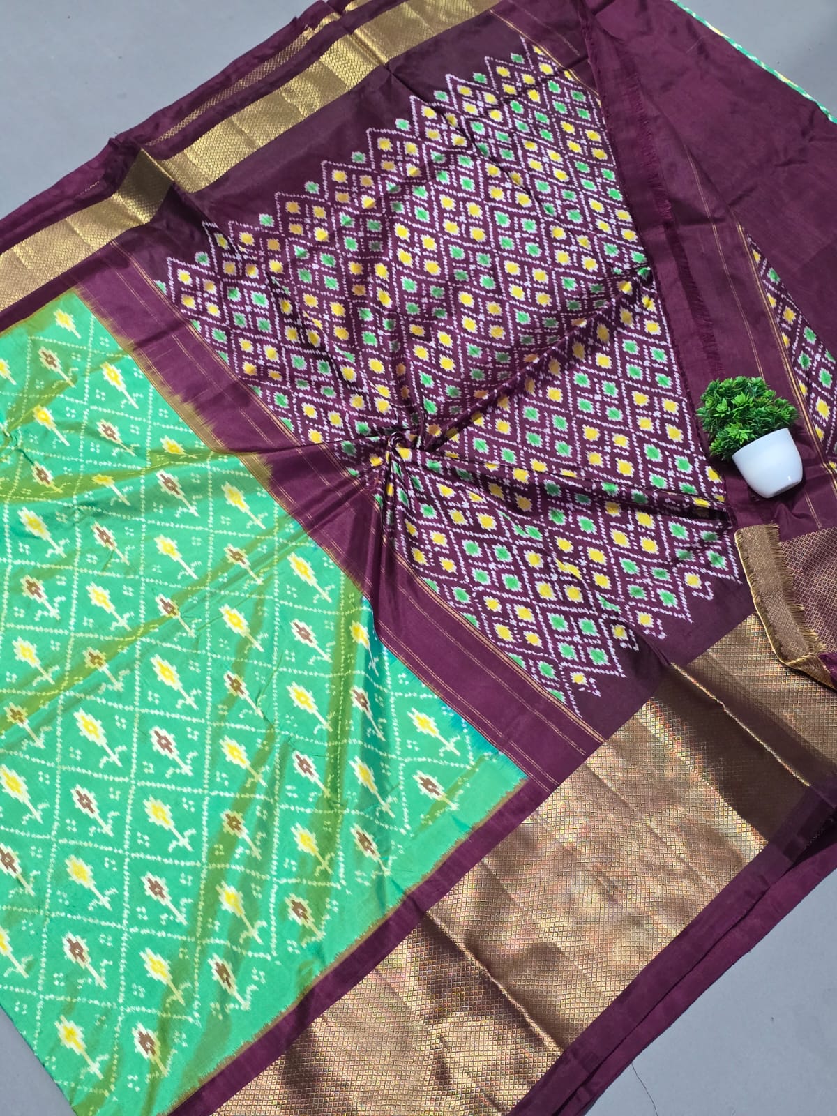 Exclusive Ikkat Silk Sarees 5 Exclusive Ikkat Silk Sarees - Image 5